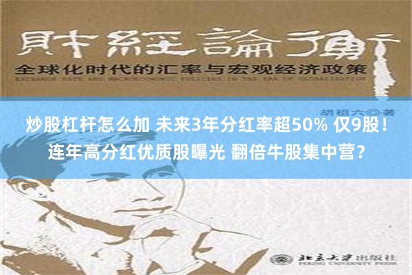 炒股杠杆怎么加 未来3年分红率超50% 仅9股！连年高分红优质股曝光 翻倍牛股集中营？