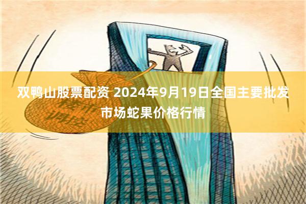 双鸭山股票配资 2024年9月19日全国主要批发市场蛇果价格行情