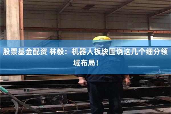 股票基金配资 林毅：机器人板块围绕这几个细分领域布局！