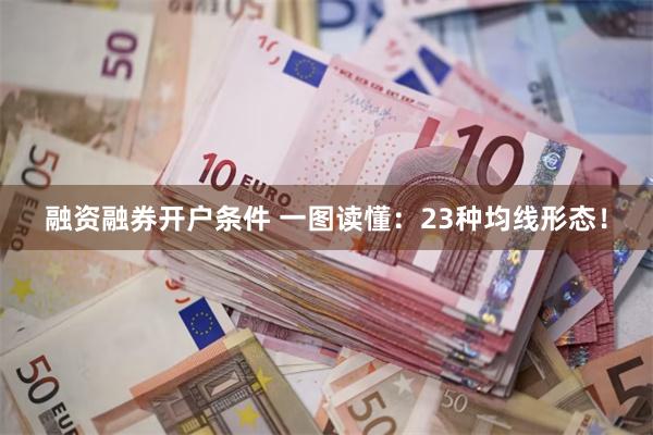 融资融券开户条件 一图读懂：23种均线形态！
